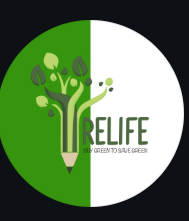 ReLife sustainable stationery logo